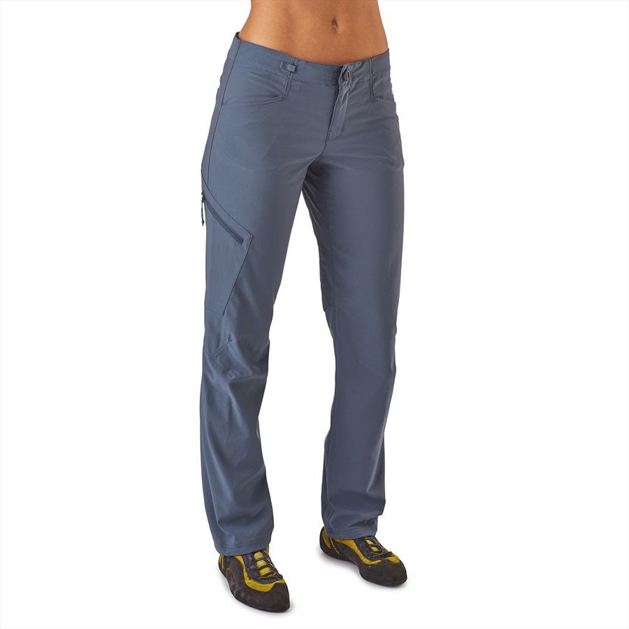 Patagonia RPS Women's Rock Climbing Trousers, UK 12 Dolomite Blue