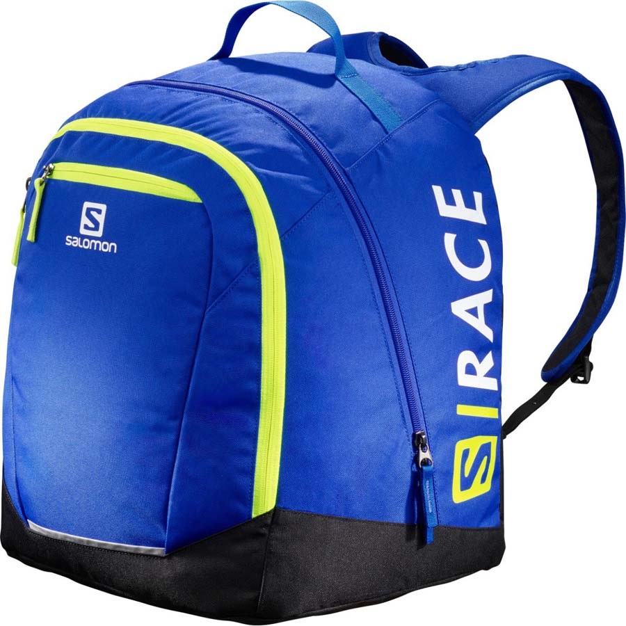 Salomon Original Gear Ski/Snowboard Backpack, 40L Blue/Yellow