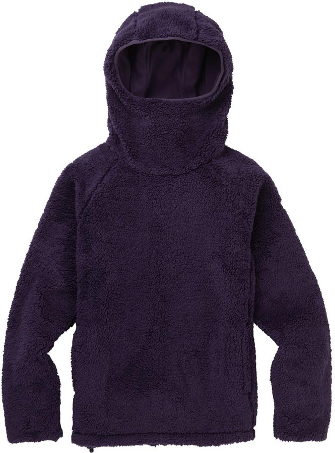 Burton Women's Lynx Pullover Fleece Hoodie, S Purple Velvet