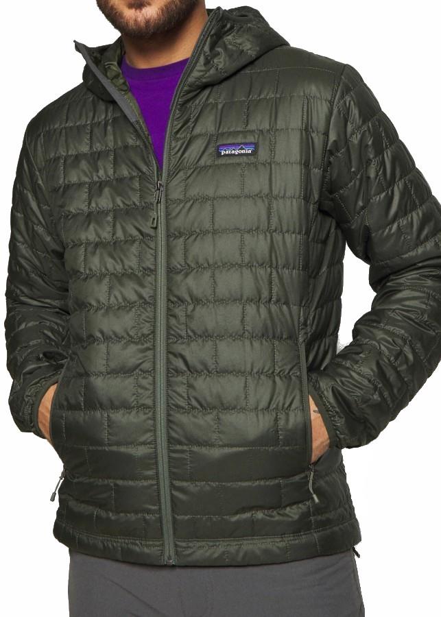 Patagonia Adult Unisex Nano Puff Hoody Insulated Jacket, M Kelp Forest