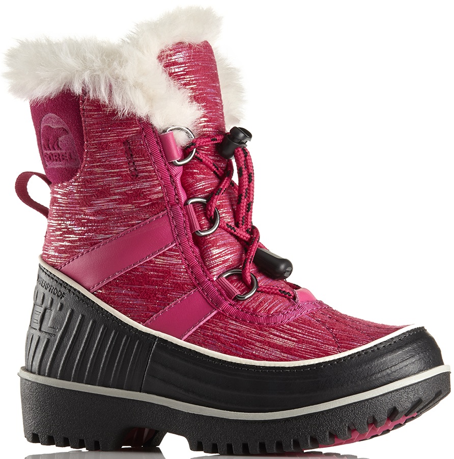 Sorel Youth Tivoli II Kid's Winter Boots UK Child 7 Pink