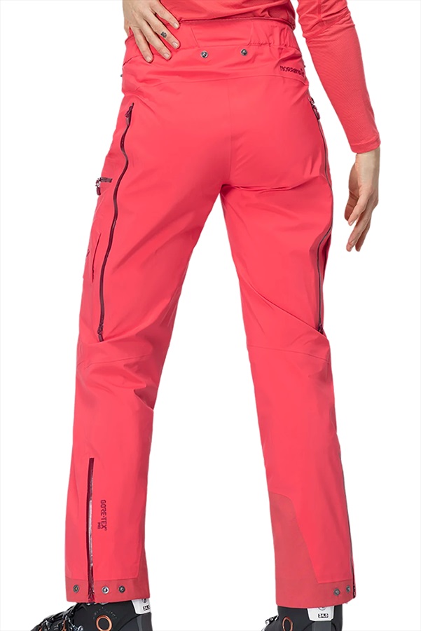 Norrona Lyngen Gore-Tex Pro Women's Ski/Snowboard Pants, S Crisp Ruby