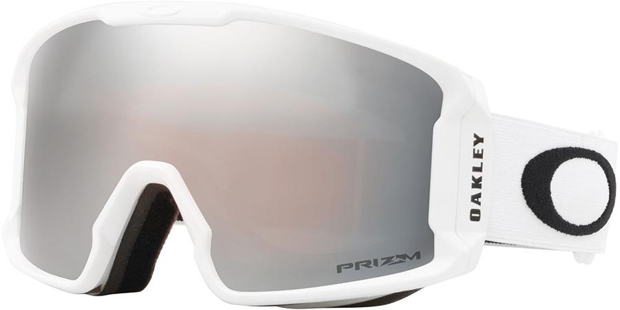 Oakley Line Miner M Prizm Black Snowboard/Ski Goggles, M White