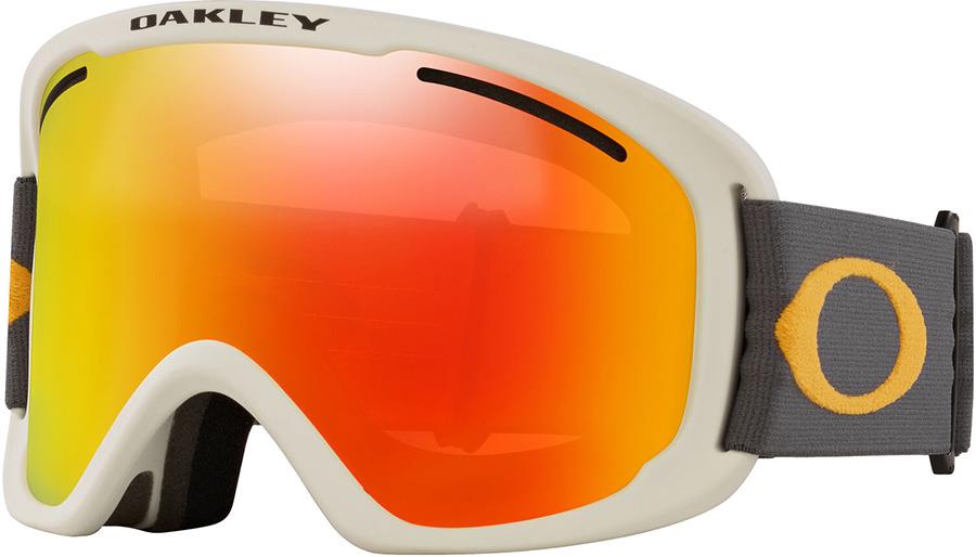 Oakley O Frame 2.0 PRO XL Fire Iridium Snowboard/Ski Goggles, L Grey