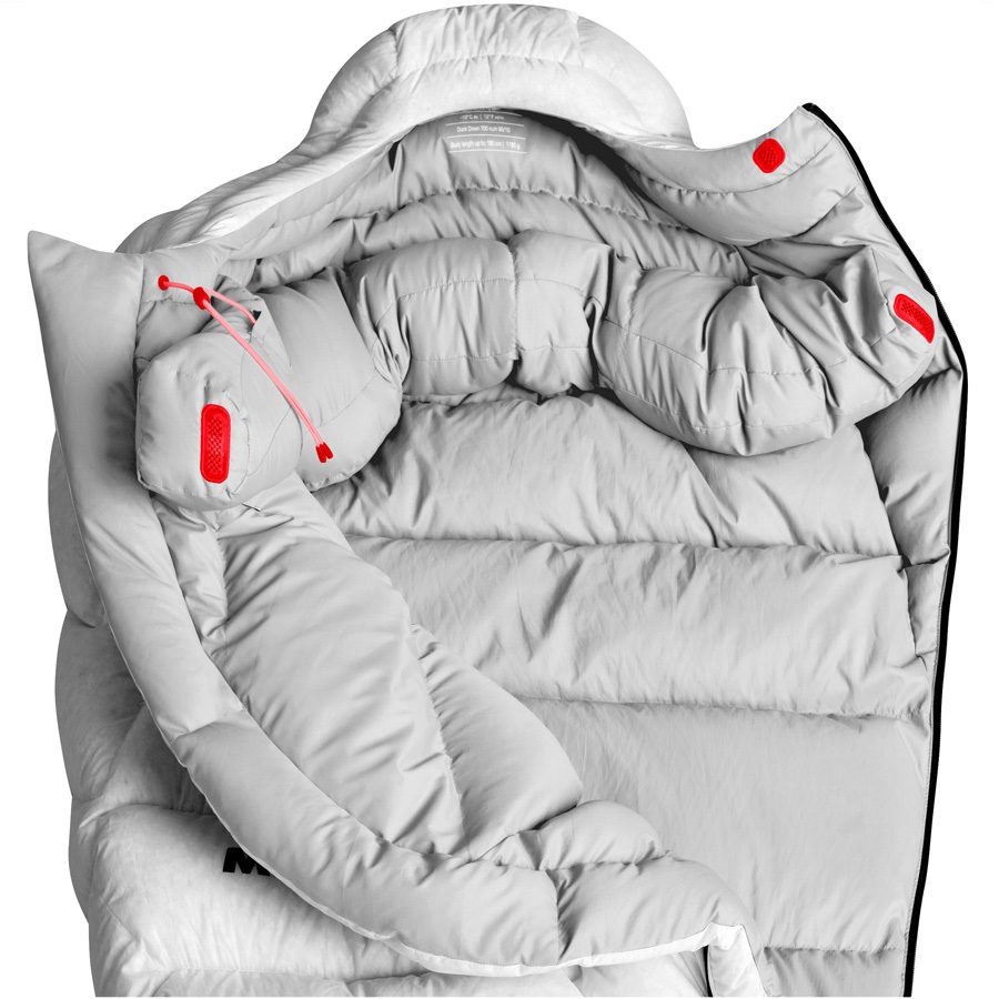 Mammut ASP Down Winter Sleeping Bag, Regular Black LZ