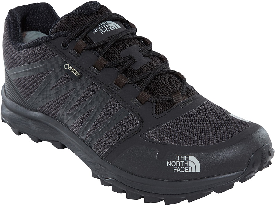 black north face trainers