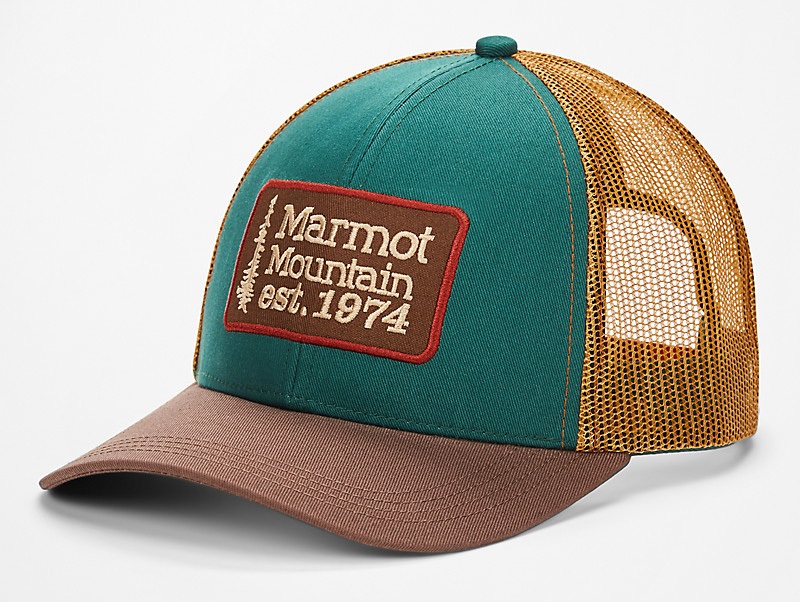 marmot retro trucker hat