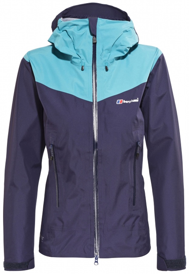Berghaus Velum III GoreTex Women's Waterproof Jacket UK 8 Dark Blue