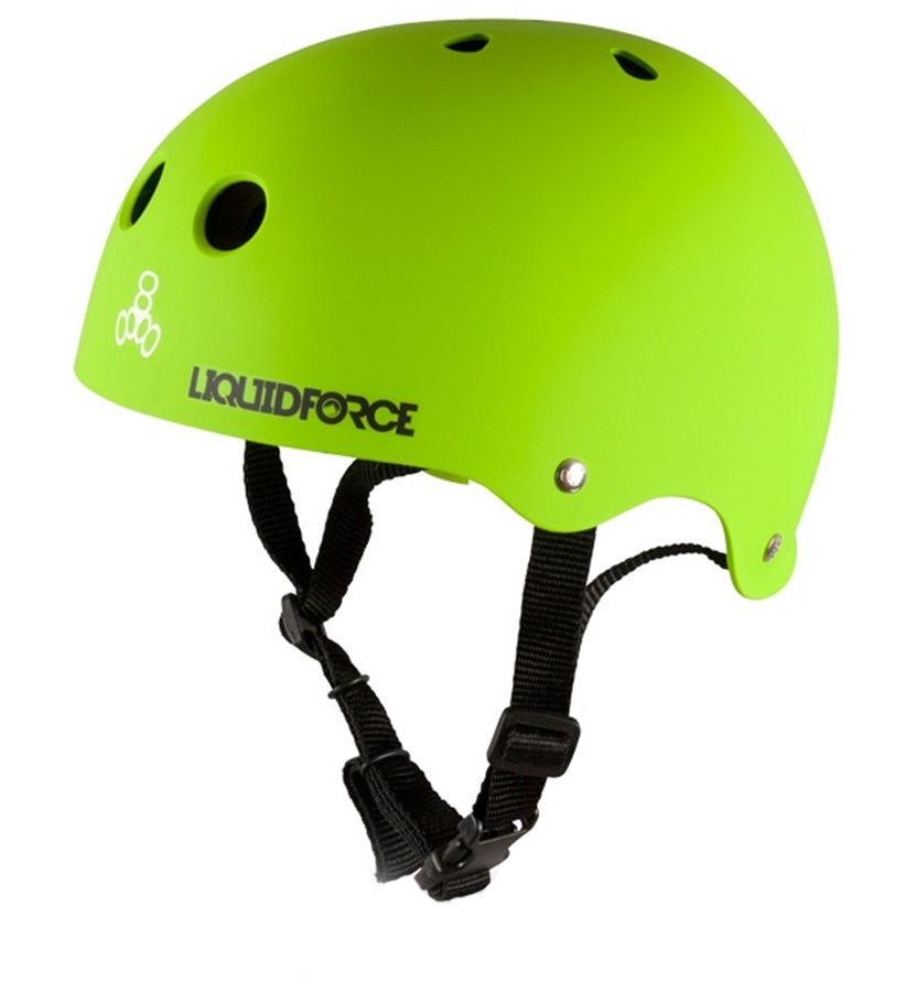 Liquid Force Icon Wakeboard Helmet, XL Green Blue