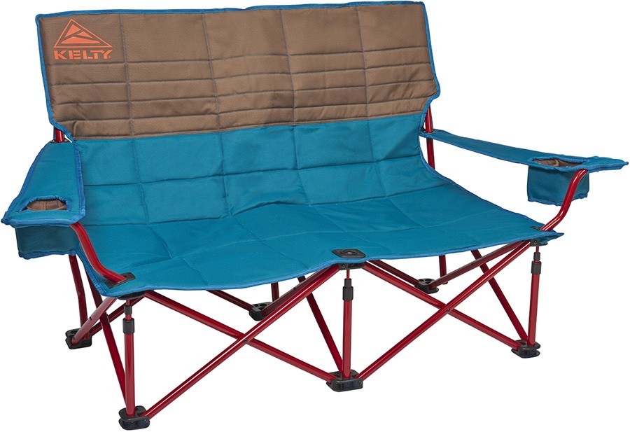 Kelty Low Loveseat Padded Double Camping Chair, 2Person