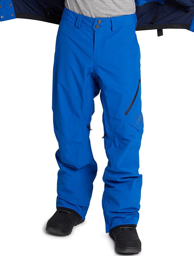 Burton [ak] 2L Cyclic Gore-Tex Ski/Snowboard Pants XL Lapis Blue