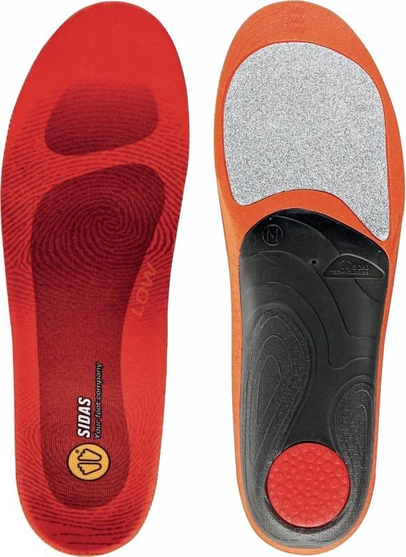 Sidas Winter 3Feet Low Ski/Snowboard Boot Insoles, XS Orange