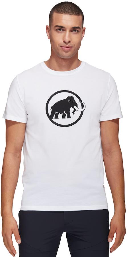 Mammut Classic T-Shirt Short Sleeve Logo Tee, L White/Black