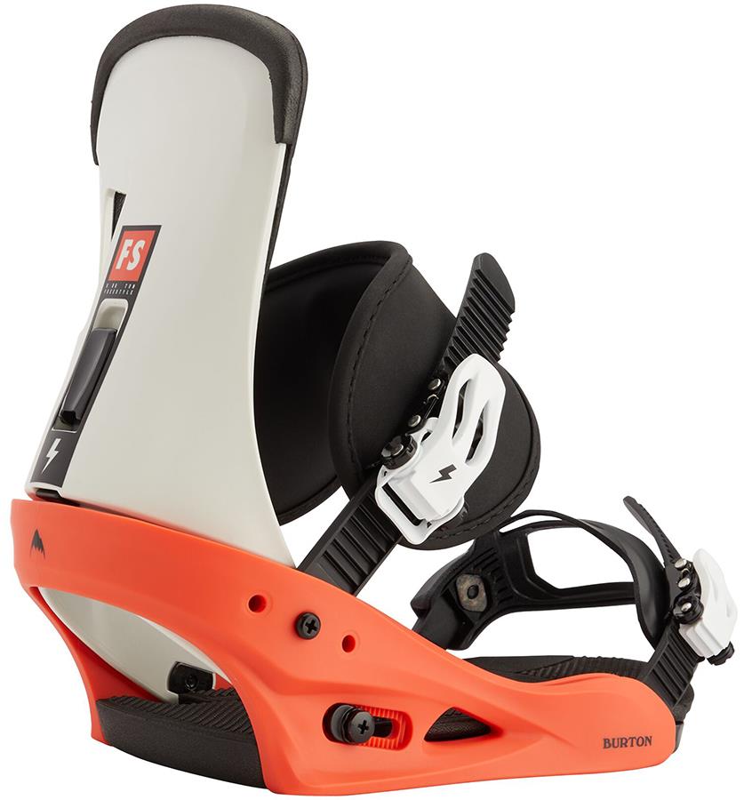 Burton Freestyle Re:Flex Snowboard Bindings, Medium Red/White.Black 2021