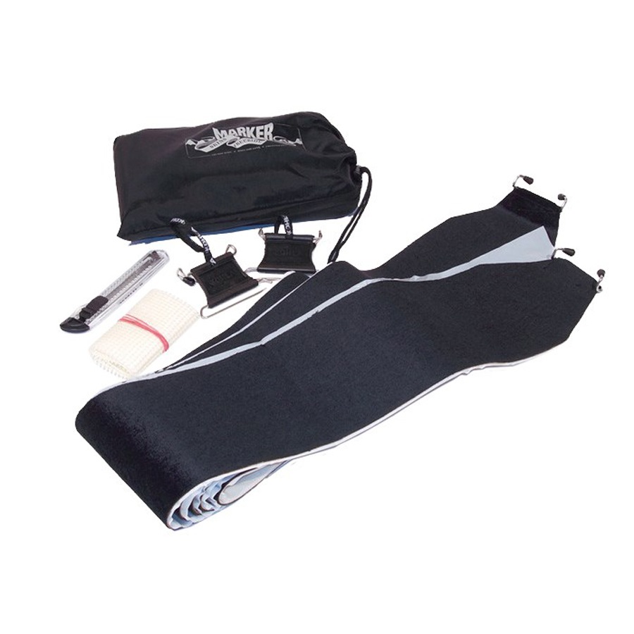 Marker Universal Skins 130mm Ski Touring Skins, 130mm Black