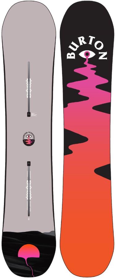 Burton Yeasayer Flying V Hybrid Camber Women S Snowboard 144cm 21