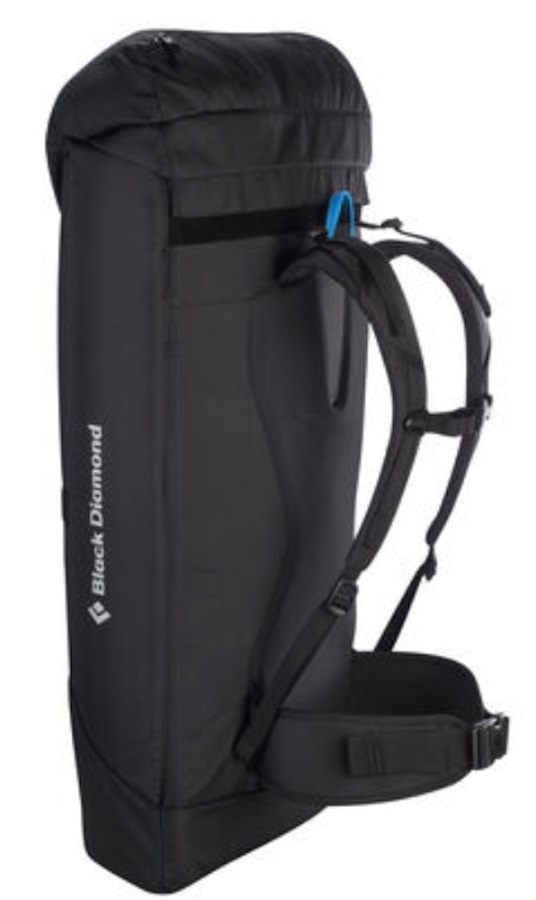 Black Diamond Pipe Dream 45 Crash Pad Pack Climbing Gear Bag 45L Black