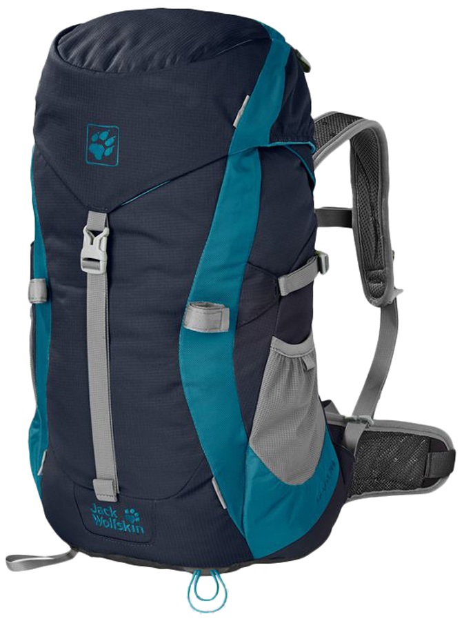 Jack Wolfskin Kids Alpine Trail Kid's Backpack: 20L, Midnight Blue