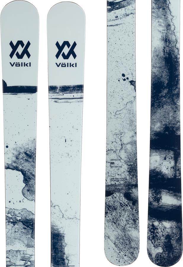Volkl Adult Unisex Revolt 95 Skis 173cm, Grey/Blue, Ski Only,