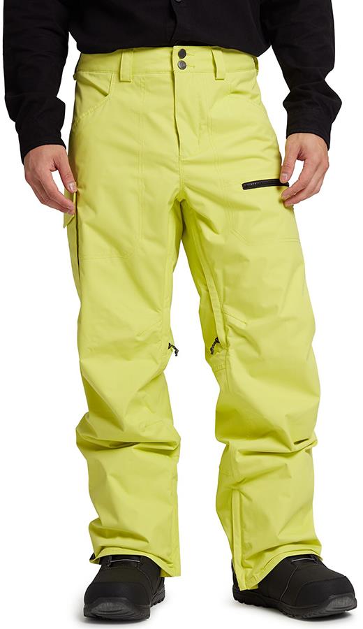 Burton Men's Covert Insulated Ski/Snowboard Pants L Limeade