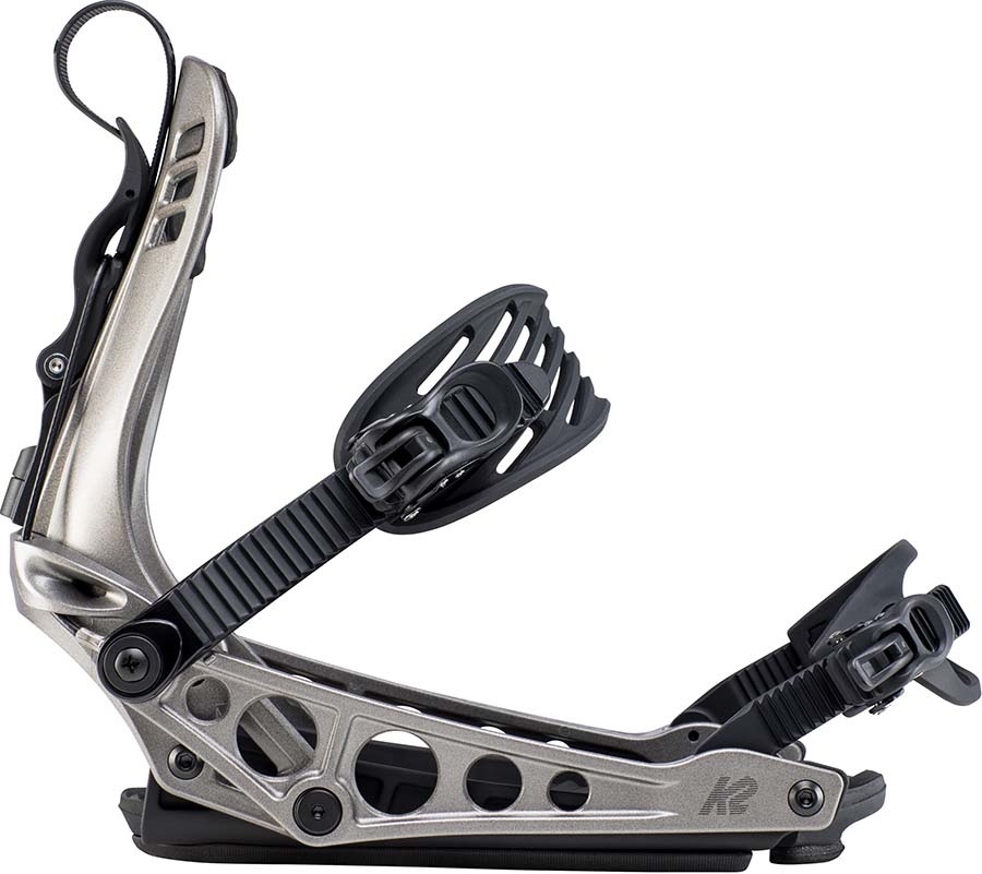 K2 Cinch TS Snowboard Bindings, XL Gunmetal 2020