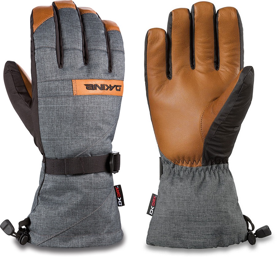 Dakine Nova DK Dry Snowboard/Ski Gloves XL Carbon