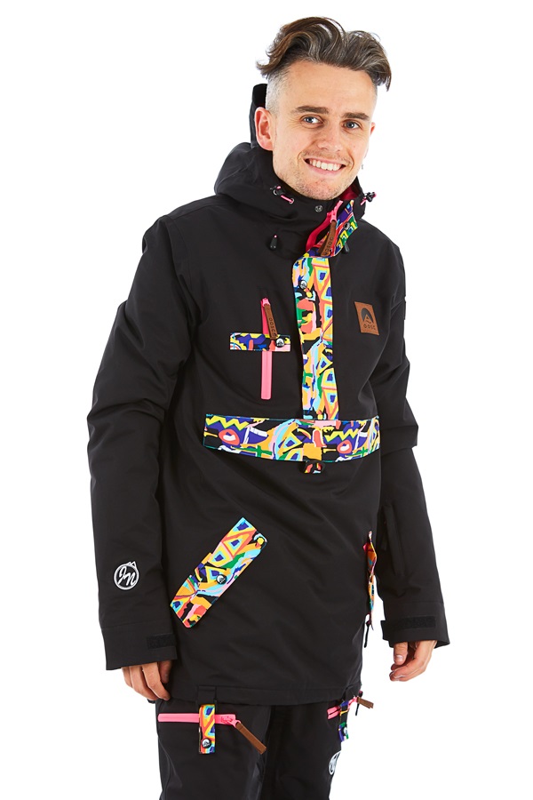 pullover snowboard jacket