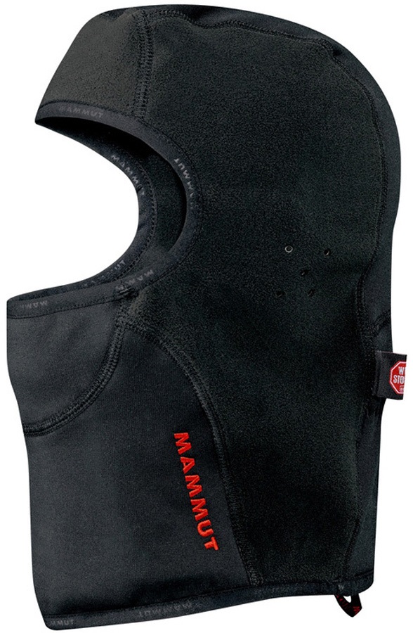 Mammut Arctic Gore Windstopper Ski/Snowboard Balaclava, One Size Black