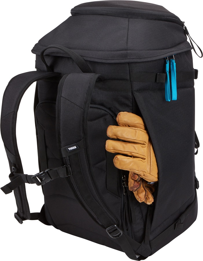 Thule RoundTrip Ski/Snowboard Boot Backpack, 60L Black