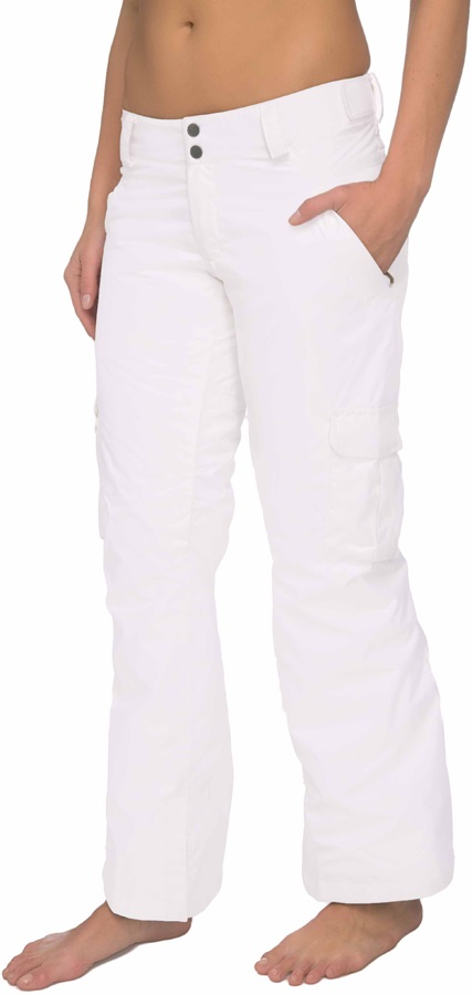 north face white womens ski pants