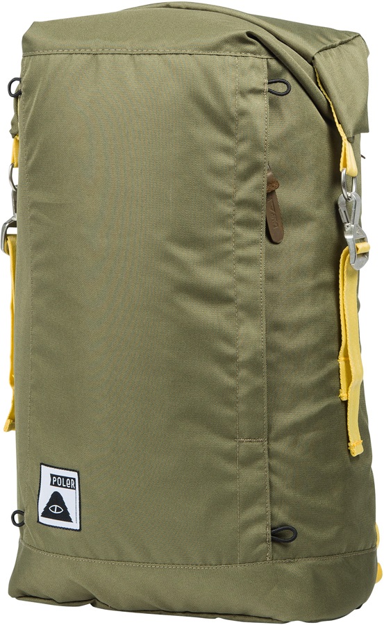 poler rolltop backpack olive