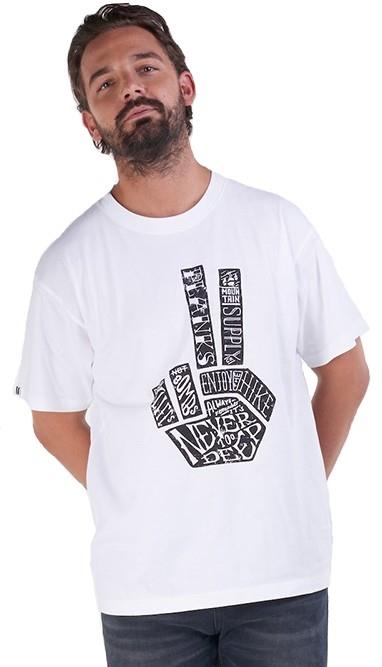 Planks Hand Of Shred T Shirt, XL White