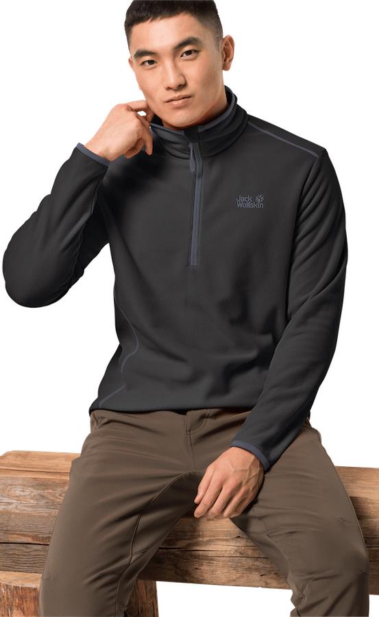 mens black fleece jumper