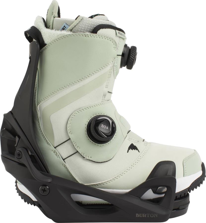 Burton Felix Step On Womens Snowboard Binding & Boots UK 5.5 Mint 2021