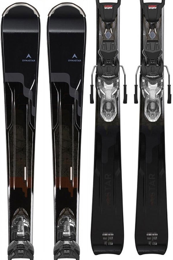 Dynastar Intense 12 Women's Skis 158cm, Black/Sparkle, Xpress 11, 2020
