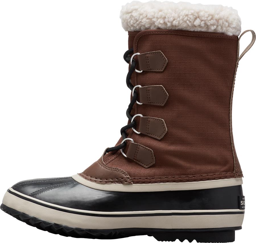 Sorel 1964 Pac Nylon Men's Winter Snow Boots, Uk 12 Tobacco/Black