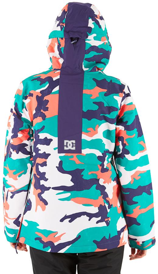 DC Envy Anorak Women's Ski/Snowboard Jacket, M Blue Grass