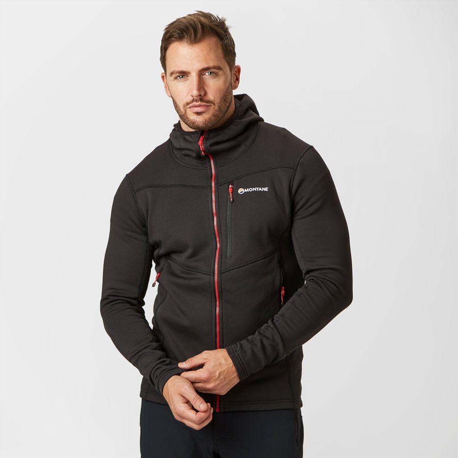Montane Iridium Hooded Fleece Jacket, S 