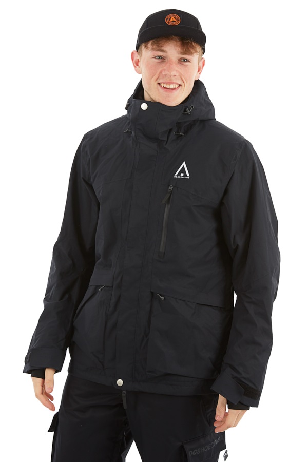 Wearcolour Ace Snowboard/Ski Jacket, S All Black