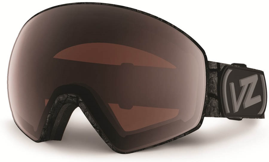 Von Zipper Jetpack Snowboard/Ski Goggles, Haldor, Persimmon Chrome