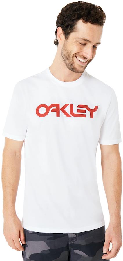 Oakley Mark II Short Sleeve Crew Neck T-Shirt, M White