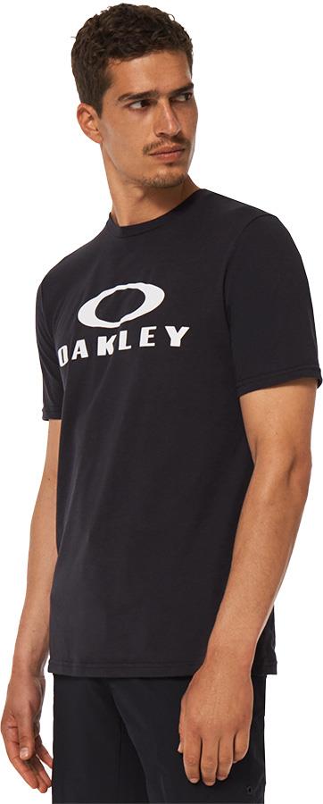 Oakley O Bark Men's Short Sleeve Crew Neck T-Shirt, S Black
