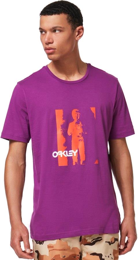 Oakley Jonny O Short Sleeve Crew Neck T-Shirt, XL Ultra Purple