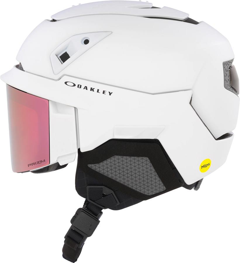 Oakley Mod 7 Snowboard/Ski Visor Helmet, M White Prizm Rose Gold