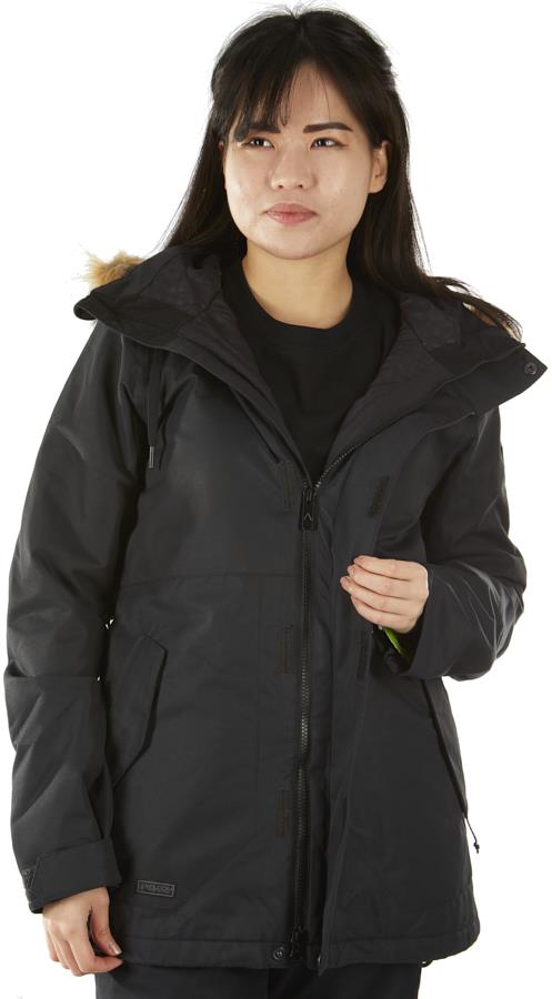 Volcom Shadow Insulated Women's Ski/Snowboard Jacket, Uk 8 Black