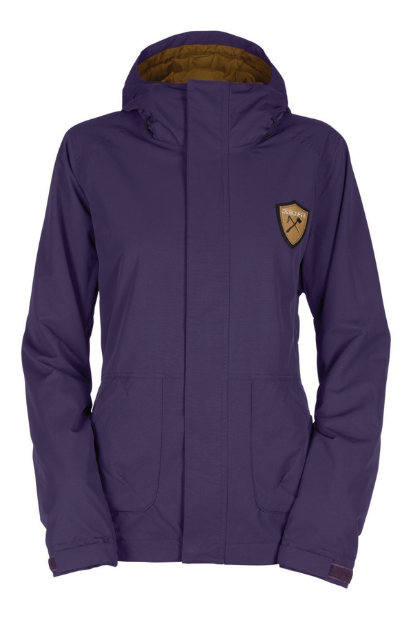 Bonfire Alberta Women's Ski and Snowboard Jacket, XS, Plum