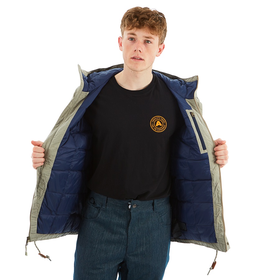 burton trapline down jacket