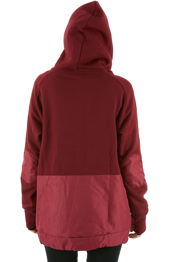 Brethren Apparel Ladies Shredduh Ski/Snowboard Hoodie, M Horizon