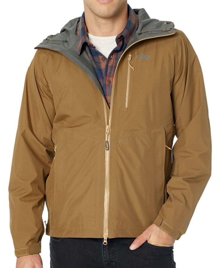 Outdoor Research Foray Gore-Tex Waterproof Jacket, S Coyote