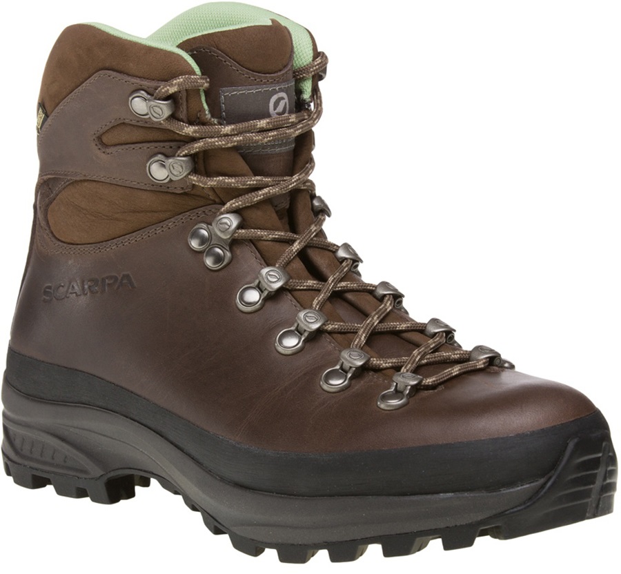 Scarpa Womens Trek Lv Gtx W Low-Volume Hiking Boots, Uk 8, Eu 42 Brown/Green
